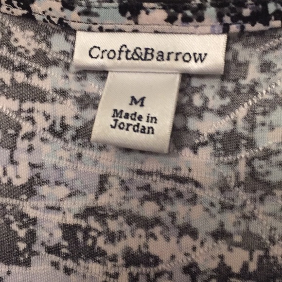 Ladies Blouse by Croft&Barrow Size M - Picture 4 of 9